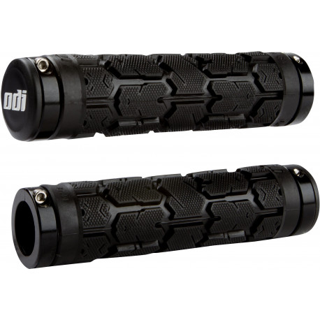 Paire de Grip VTT ODI Rogue Bonus Lock-On v2.1 130mm Noir