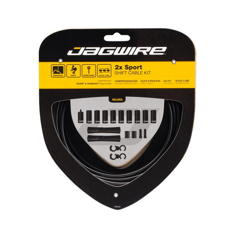 Jagwire 2x Sport Shift Cable de dérailleur/transmission
